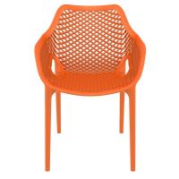 Air XL Resin Outdoor Arm Chair Orange ISP007-ORA - 2