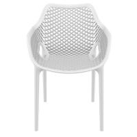 Air XL Resin Outdoor Arm Chair White ISP007-WHI - 4
