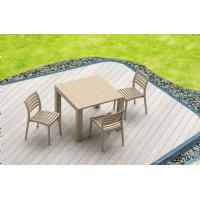 Ares Resin Outdoor Dining Chair Brown ISP009-BRW - 19