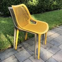 Air Outdoor Dining Chair Orange ISP014-ORA - 8