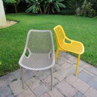Air Outdoor Dining Chair Dark Gray ISP014-DGR - 19