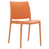 Maya Dining Chair Orange ISP025-ORA