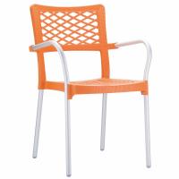 Bella Dining Arm Chair Orange ISP040-ORA
