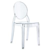 Baby Elizabeth Kids Chair Transparent Clear ISP051-TCL