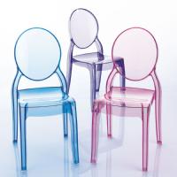 Baby Elizabeth Kids Chair Transparent Blue ISP051-TBLU - 14