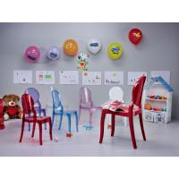 Baby Elizabeth Kids Chair Transparent Red ISP051-TRED - 22