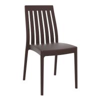 Soho High-Back Dining Chair Brown ISP054-BRW
