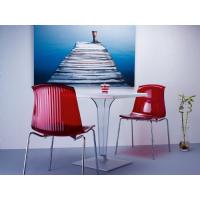 Allegra Indoor Dining Chair Transparent Amber ISP057-TAMB - 15