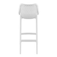 Air Resin Outdoor Bar Chair White ISP068-WHI - 4