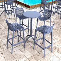 Air Resin Outdoor Bar Chair White ISP068-WHI - 7