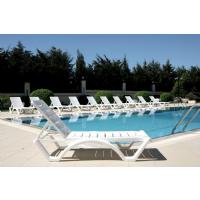Aqua Pool Chaise Lounge ISP076-WHI - 7