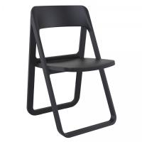 Dream Folding Outdoor Chair Black ISP079-BLA