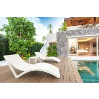 Slim Pool Chaise Sun Lounger Taupe ISP087-DVR - 21