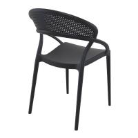 Sunset Dining Chair Black ISP088-BLA - 1