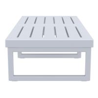 Mykonos Rectangle Coffee Table Silver Gray ISP138-SIL - 2