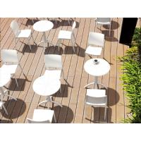 Octopus Outdoor Dining Table 24 inch Round Taupe ISP160-DVR - 14