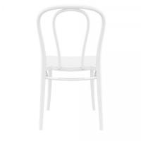 Victor Resin Outdoor Chair White ISP252-WHI - 4