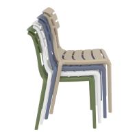 Helen Resin Outdoor Chair Olive Green ISP284-OLG - 8