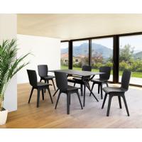 Air Rectangle Dining Table 55 inch Black ISP705-BLA - 3